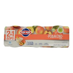 ΚΡΙ ΚΡΙ | ΕΠΙΔΟΡΠΙΟ ΓΙΑΟΥΡΤΙΟΥ ΡΟΔΑΚΙΝΟ  3 Χ 200 GR