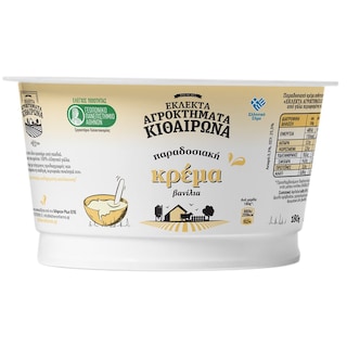 ΑΓΡΟΚΤΗΜΑΤΑ ΚΙΘΑΙΡΩΝΑ | Κρέμα Βανίλια 180g