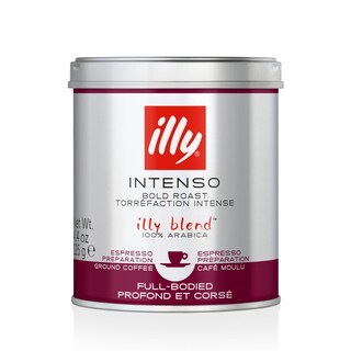 ILLY | Καφές Espresso Αλεσμένος Intenso Bold Roast 125gr