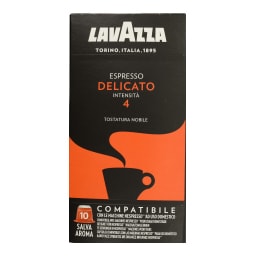 LAVAZZA | ΚΑΦΕΣ ΕΣΠΡΕΣΣΟ ΚΑΨΟΥΛΕΣ DELICATO 10 ΤEM
