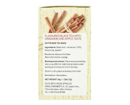 ΑΒ | Τσάι Μαύρο Μήλο & Κανέλα 20x1.7g