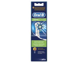 ORAL B | Ανταλλακτικές Κεφαλές Ηλεκτρικής Οδοντόβουρτσας CrossAction 2 τεμ