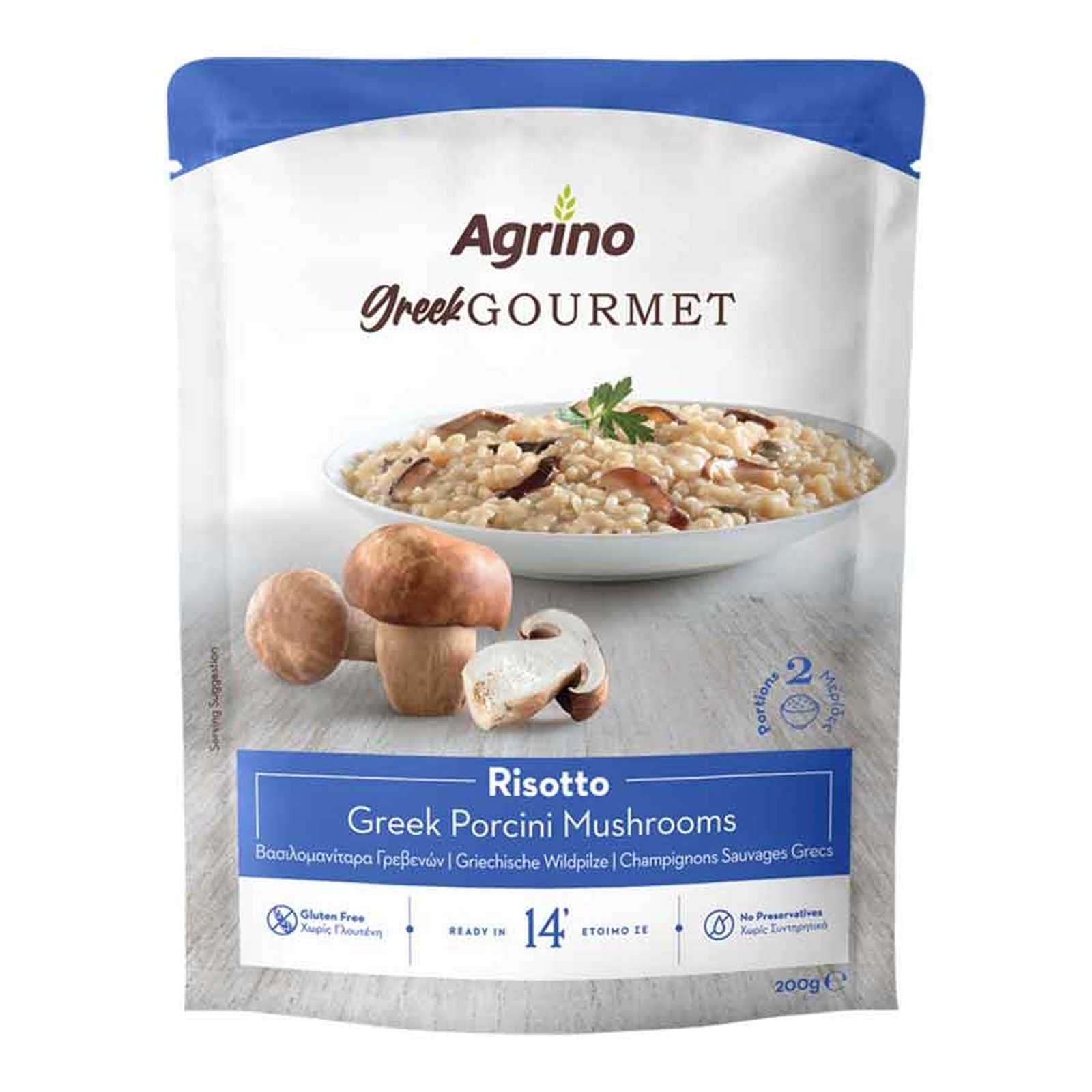 AGRINO Ριζότο με Βασιλομανίταρα Γρεβενών 200g