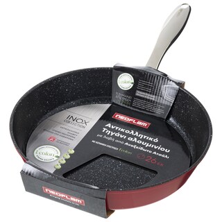 NEOFLAM | NEOFLAM PAN RED LINE 26CM INOX HANDLE