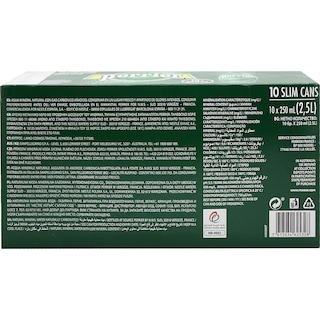 PERRIER | Carbonated Water Natural Mineral Can 10x250ml