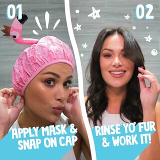 BEARFRUITS | Μάσκα Μαλλιών & Σκουφάκι Φλαμίνγκο 20 ml