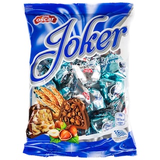 OSCAR | Σοκολατάκια Τυλιχτά Πραλίνα Σοκολάτα Γάλακτος 500g