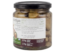 ΠΕΡΙΒΟΛΙ ΤΟΥ ΠΑΠΠΟΥ | MUSHROOM IN SUNFLOWER OIL 170GR