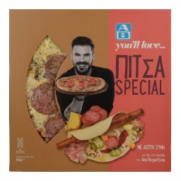 ΑΒ YOU'LL LOVE | Πίτσα Special Λεπτή Ζύμη 540gr