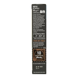 PERLA BEVERAGES | Κάψουλες Καφέ Perla Espresso Finest Intenso Lungo 10x5g