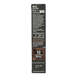 PERLA BEVERAGES | Κάψουλες Καφέ Perla Espresso Finest Intenso Lungo 10x5g