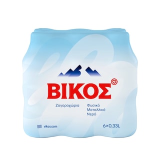ΒΙΚΟΣ | Νερό Φυσικό Μεταλλικό 6x330ml