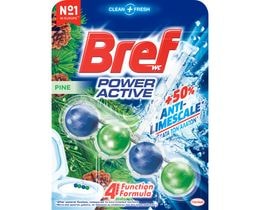 BREF | POWER ACTIVE | Μπλοκ Τουαλέτας WC Power Activ Pine Forest 50g