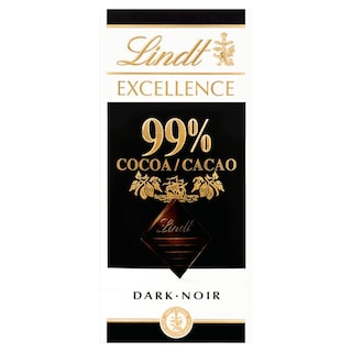 LINDT | Σοκολάτα Υγείας Excellence 99% 50g