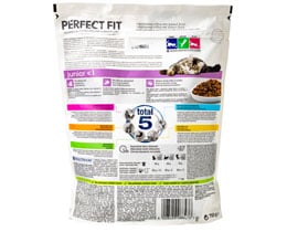 PERFECT FIT | Γατοτροφή με Κοτόπουλο Junior  750 gr
