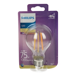 PHILIPS | Λάμπα Led Filament E27 8.5W 1 Τεμάχιο