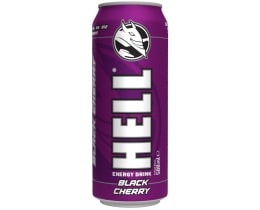HELL | Ενεργειακό Ποτό Black Cherry Κουτί 500ml