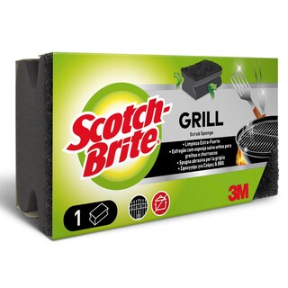 SCOTCH BRITE | Σφουγγάρι για Σχάρες & BBQ 1 Τεμάχιο