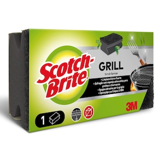 SCOTCH BRITE | Σφουγγάρι για Σχάρες & BBQ 1 Τεμάχιο