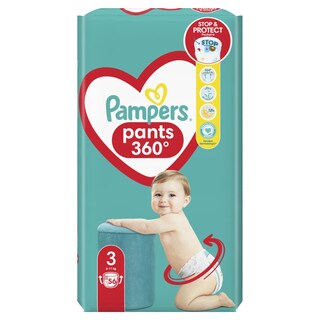 PAMPERS | Πάνες Βρακάκι Μωρού Pants Νο3 6-11kg Maxi Pack 56 Τεμάχια