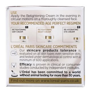 L'OREAL | Κρέμα Προσώπου Νύχτας Αge Perfect 50ml