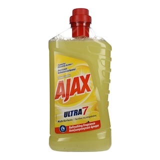 AJAX | Υγρό Καθαριστικό Κίτρινο Λεμόνι 1 Lt