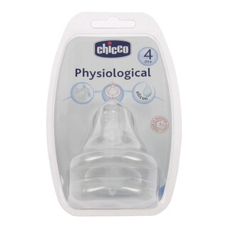 CHICCO | PHY/CAL TEAT ANTI COLIC VALV FAST 4M 1PCS