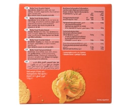 MELBA | Φρυγανιές Melba Toast Στρογγυλές 110g