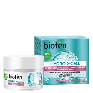 BIOTEN | Ενυδατική Κρέμα Ημέρας HYDRO X-CELL Ευαίσθητο Δέρμα 50ml