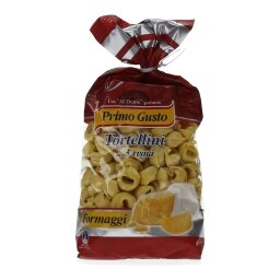 PRIMO GUSTO | ΠΑΣΤΕΣ ΖΥΜΑΡΙΚΩΝ ΤΟΡΤΕΛΙΝΙ ΜΕ ΤΥΡΙ 250 GR
