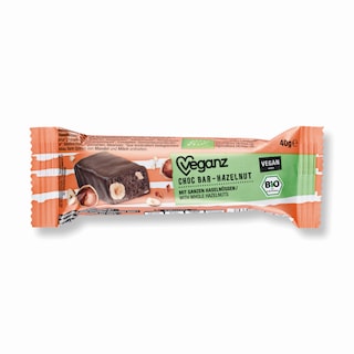 VEGANZ | Μπάρα Σοκολάτας Φουντούκι 40g