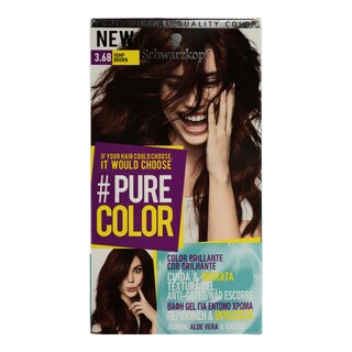 PURE COLOR | ΒΑΦΗ ΜΑΛΛΙΩΝ 3.68 VAMP BROWN 60ML