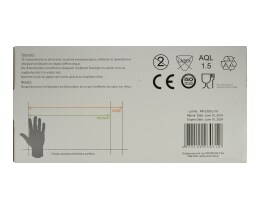 GLOVESET | Γάντια Βινυλίου Large 100 Τεμάχια