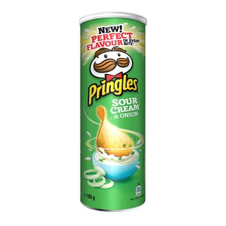 PRINGLES | ΤΣΙΠΣ ΜΕ SOUR CREAM & ΚΡΕΜΜΥΔΙ 165 GR