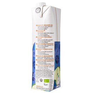 BIONA | Χυμός Μήλο & Μύρτιλο Βιολογικός 1lt