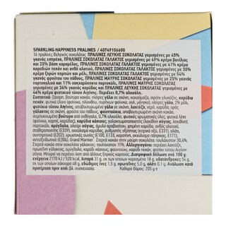 DELICATA | Σοκολατάκια Πραλίνες Sparkling Happines 205g