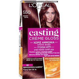 CASTING | C GLOSS | Βαφή Μαλλιών Creme Gloss Νο550 Ακαζού 1 Τεμάχιο