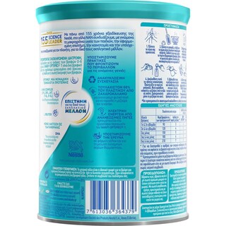 NAN | 1 | NESTLE OPTIPRO 1 ΓΑΛΑ ΠΡΩΤΗΣ ΒΡΕΦΙΚΗΣ ΗΛΙΚΙΑΣ POWDER 400GR