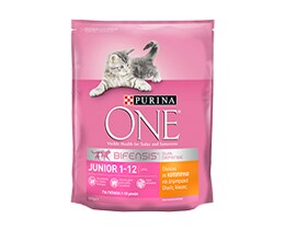 PURINA ONE | Γατοτροφή Junior Κοτόπουλο & Δημητριακά 800g