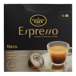 BUON GUSTO | Κάψουλες Καφέ Dolce Gusto Espresso Nero 10x7.5g