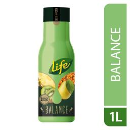 LIFE | ΦΡΕΣΚΟΣ ΧΥΜΟΣ ΦΥΣΙΚΟΣ ΑΝΑΝΑΣ ΑΧΛΑΔΙ ΑΚΤΙΝΙΔΙΟ ΚΑΙ ΙΠΠΟΦΑΕΣ 1 LT