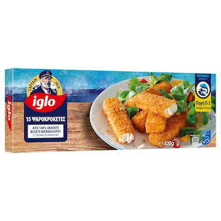 IGLO | Ψαροκροκέτες  420gr