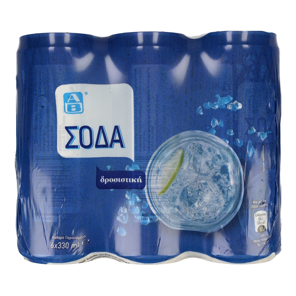 ΑΒ Σόδα Κουτί 6x330ml
