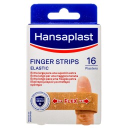 HANSAPLAST | Επιθέματα Δαχτύλων Elastic Πολύ Ελαστικά 16 Τεμάχια