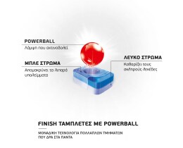 FINISH | ALL IN 1 | Κάψουλες Πλυντηρίου Πιάτων All in 1 Max Λεμόνι 36+36 Τεμάχια Δώρο