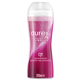 DUREX | ΠΡΟΦΥΛΑΚΤΙΚΑ MASSAGE GUARANA 200ML
