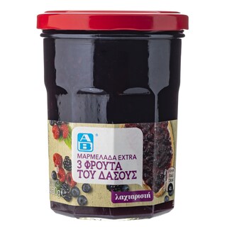 ΑΒ | ΜΑΡΜΕΛΑΔΑ 3 ΦΡΟΥΤΑ ΤΟΥ ΔΑΣΟΥΣ 450 GR