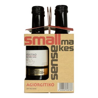 EXCLUSIVE AB | ΟΙΝΟΣ ΕΡΥΘΡΟΣ ΑΓΙΩΡΓΗΤΙΚΟ Π.Γ.Ε. 4 Χ 187 ML