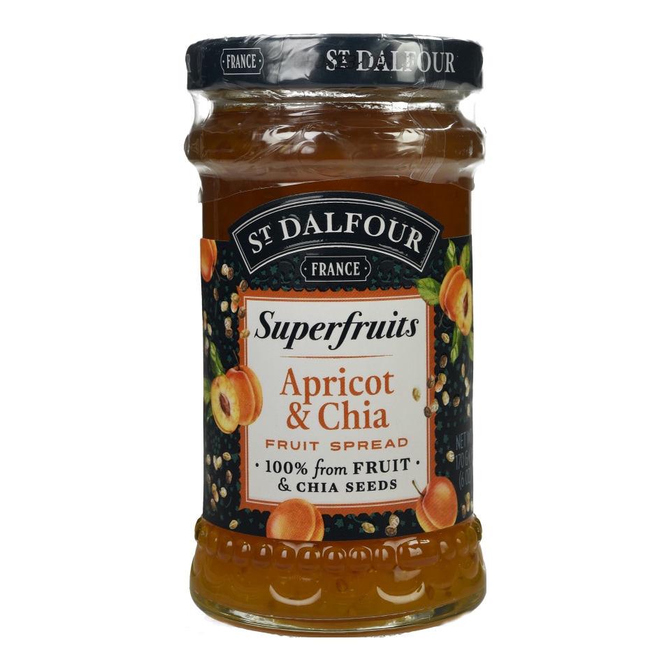 ST.DALFOUR Μαρμελάδα Βερίκοκο και Chia 170g