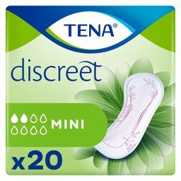 Σερβιέτες Ακράτειας Discreet Mini 20 Τεμάχια